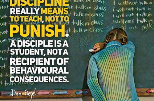 More Than Punishment: The True Meaning of Discipline