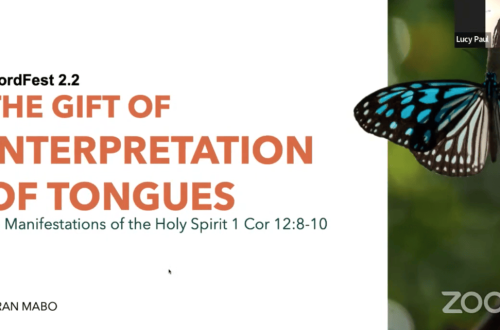 The Gift of Interpretation of Tongues