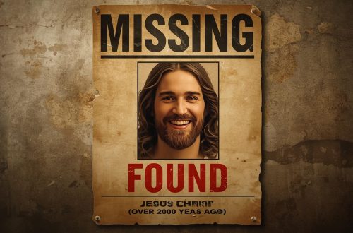 JESUS WAS NEVER LOST.